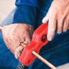 2Pcs Copper Pipe Cleaner, 4 In 1 Red Copper Pipe Deburring Tool for PVC PPR Brass Aluminum Pipes, Hand Tools view 2