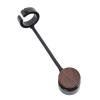 Sonew Hair Dryer Holder, Wall Mounted Blow Dryer Organizer with 360 Degree Rotation and Built in Cord Keeper, for Flat Iron Hair Straightener (Walnut) view 1