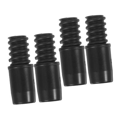 Cabilock Threaded Tip Repair Kit for Extension Poles 4pcs American Style 22mm Threaded Connectors for Metal Mop Broom Handles Household Cleaning Tools
