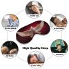 Sleep Eye Mask White Dove Open Wings Flying in The Air Sleep Mask Adjustable Strap Blindfold Eye Cover for Travel Yoga Nap Shift Work view 4