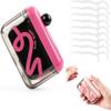 2026 New Automatic Pop-up Portable Floss Dispenser with 50 Pcs Dental Floss, Restaurant and On the Go Oral Care Refillable for Home (Red) view 1