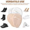 LALADEFIEE Ball of Foot Cushion Pads 2 Pairs Gel Heel Cushion Inserts Non-Slip Shoe Inserts for High Heels Comfort Foot Pads with Self-Adhesive Backing, Medium Size, Suitable for Womens view 3