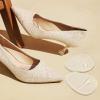 LALADEFIEE Ball of Foot Cushion Pads 2 Pairs Gel Heel Cushion Inserts Non-Slip Shoe Inserts for High Heels Comfort Foot Pads with Self-Adhesive Backing, Medium Size, Suitable for Womens view 4