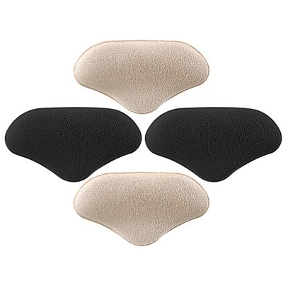 Cabilock Heel Grips Heel Inserts for Women Shoes 2 Pairs Non-Slip Self-Adhesive Anti-Abrasive Soft Invisible Protectors Blister Prevention and Comfort