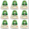 BERTOZZI Pecorino Romano DOP Cheese Wedges | 3lb Bulk Pack (9x5.3oz) | 100% Sheep's Milk | High Protein & Calcium | Authentic Italian Grating Cheese Imported from Italy view 1