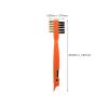 PRETYZOOM Cooktop Cleaning Brush Multipurpose Kitchen Scrubber with Copper Bristles Orange Handle for Stove and Sink Degreasing view 2
