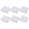 Cabilock 6pcs White Cotton Kitchen Dish Cloths 12-Layer Thick Muslin Wiping Towels Absorbent, Lint-Free, Oil-Resistant Multipurpose Washcloths for Home and Care view 1