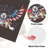 InIsaJace Swedish Dishcloths for Kitchen, 6PCS 250 Anniversary USA Swedish Dish Cloths Gift, Patriotic 1776-2026 Reusable Absorbent Dish Towel for Home Cleaning(7.8 X 7 Inches) view 4