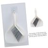BESTOYARD Mini Desktop Broom and Dustpan Set, Portable Handheld Cleaning Tools with Keyboard Brush for Quick Cleanups in Home, Office, and Pet Areas Random Color view 3
