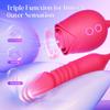 2026 New Flexible Edition Travel Pocket Bullet Tool Powerful Quiet 10 Modes Mini Stick,Handheld Personal Bullet Massage Rod for Women Portable Silicone Massage for Body Relax S8557 view 2