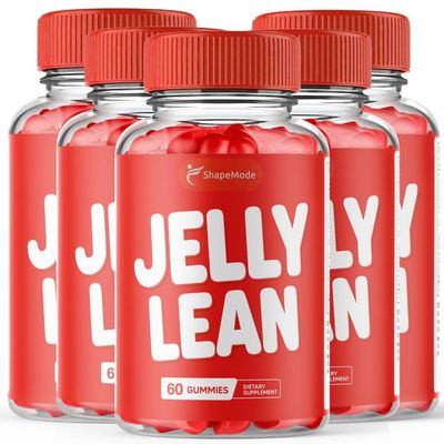 (5 PACK ) Jelly Lean Gummies - Official Jelly Lean Gummys Advanced Premium Formula Maximum Strength, All Natural Daily JellyLean Vitamins Support for Overall Health & Wellness, 300 Gummies for 5 Month