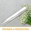 RUNROTOO Waterproof Floral Wrapping Paper Roll for Florists, White Dot Cellophane Film 40cm X 30m, Dustproof Plastic Bouquet Wrap for Flower Packaging and Craft Use view 3