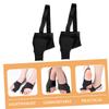 GANAZONO 2pcs Thumb Toe Straightener and Hallux Valgus Corrector, Black Large, Foot Thumb Corrector for Bunion Relief and Adult Toe Alignment, Suitable for Men and Women Night Use view 3