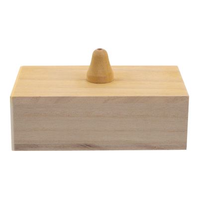 CIMAXIC Resonance Box for Tuning Forks - 5.8x3.5x2.8in Wooden Vibration Box for Sound Propagation, Vibration Amplification, Relaxing Practices