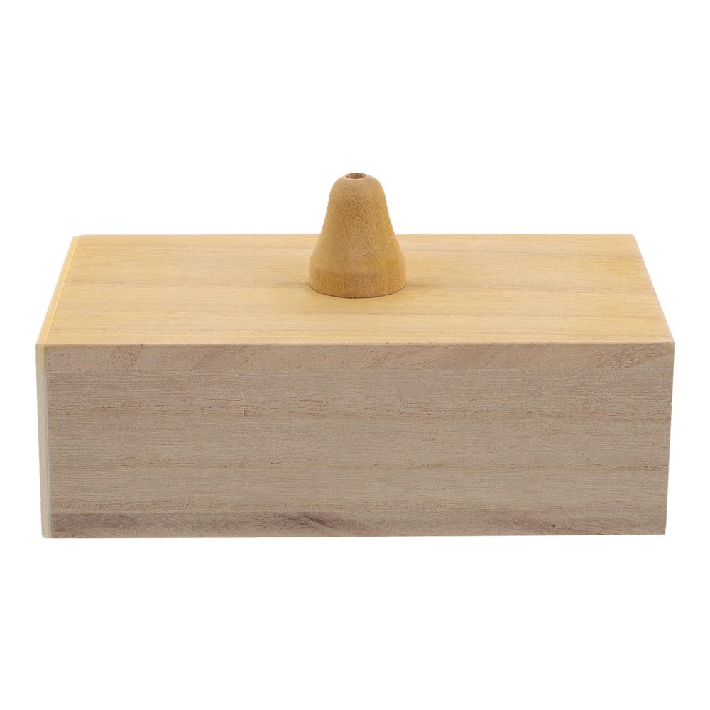 CIMAXIC Resonance Box for Tuning Forks - 5.8x3.5x2.8in Wooden Vibration Box for Sound Propagation, Vibration Amplification, Relaxing Practices