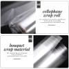 Cabilock Opp Cellophane Wrap Film for Flower Bouquet, 44cm X 50m Roll, 2.3 Mil Thickness, Floral Packing Paper for Florists and DIY Wrapping view 3
