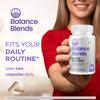 (2 Pack) Balance Blends Capsules - Official BalanceBlends Pills Advanced Premium Formula Support Maximum Strength, All Natural Ingredients for Overall Health & Wellness, 120 Capsules for 2 Months view 4