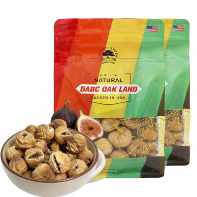 32OZ Dried Figs Sunny-Dried Fruit Packs No Added Sugar, No Sulfites, No Preservatives | Vegan, Non-GMO, Gluten-Free | Naturally Sweet Whole Dried Figs for Snacking Baking 2LB Bag