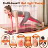 Extra Large Red Light Therapy Mat, High-Density LEDs Full Body Red Light Therapy, 660nm & 850nm Dual Wavelengths, Foldable Red Light Therapy Blanket with Timer, 40" x 16.5" view 2