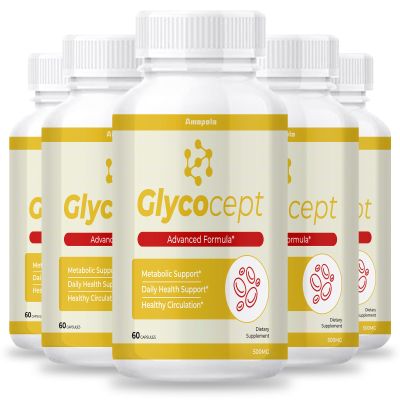 Amapola Glycocept - Glycocept Capsules (5 Pack, 300 Servings)