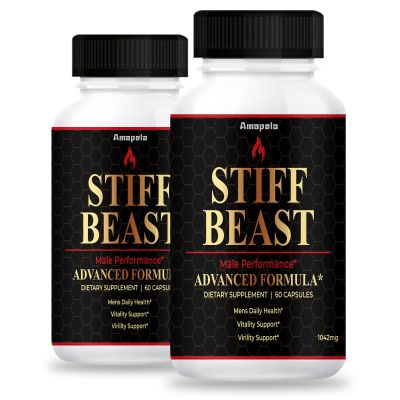 Amapola Stiff Beast - StiffBeast Capsules (2 Pack, 120 Servings)