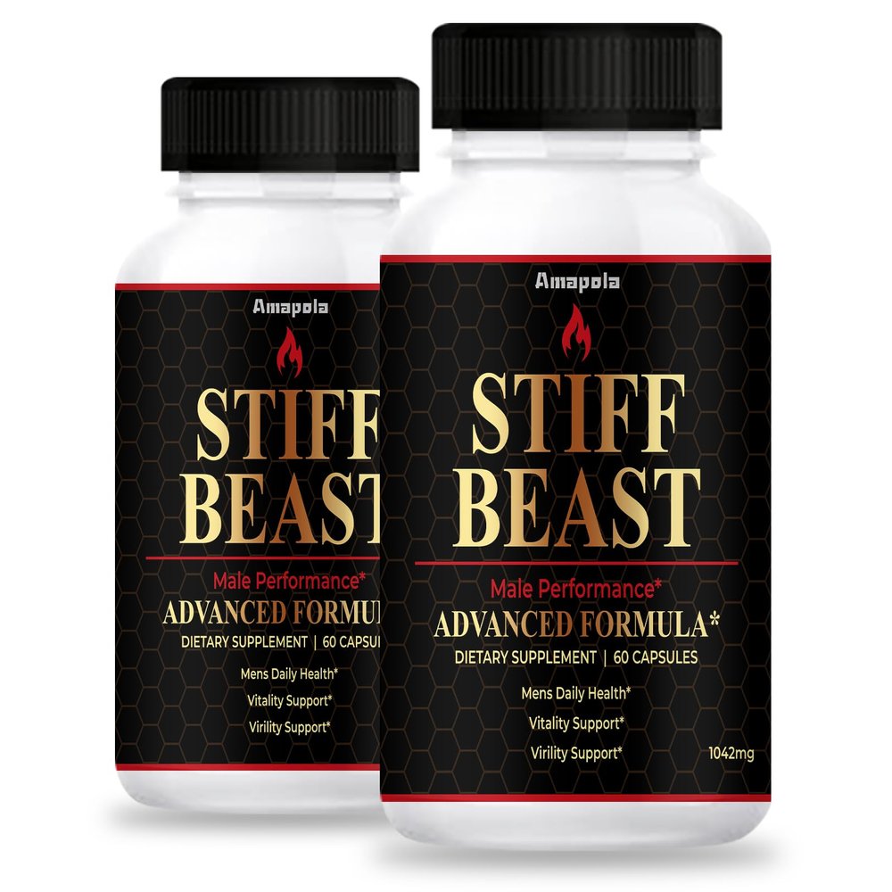 Amapola Stiff Beast - StiffBeast Capsules (2 Pack, 120 Servings)