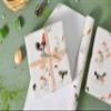 Sikiweiter Ink Painting Farm Animal Wrapping Paper Roll, 17 Inch x 16.5 Feet, Watercolor Duck and Rooster Gift Wrap with Floral Grass Design, Rustic Farmhouse Wrapping Paper for Birthday, Baby Shower, Spring Gifts(Chickens and Ducks) view 4