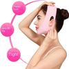 RhLLvJ Face Slimming Tool Comfortable Overnight Face-Slimming and Lifting Adjustable, Invisible Contouring Support Band(Black) view 4