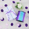 TONIFUL 500 Yards Iridescent Purple Curling Ribbon, 1/5 Inch Balloon String Ribbon for DIY Decorations,Gift Wrapping,Ribbons and Bows for Christmas New Year Birthday Gifts Graduation Supplies view 4