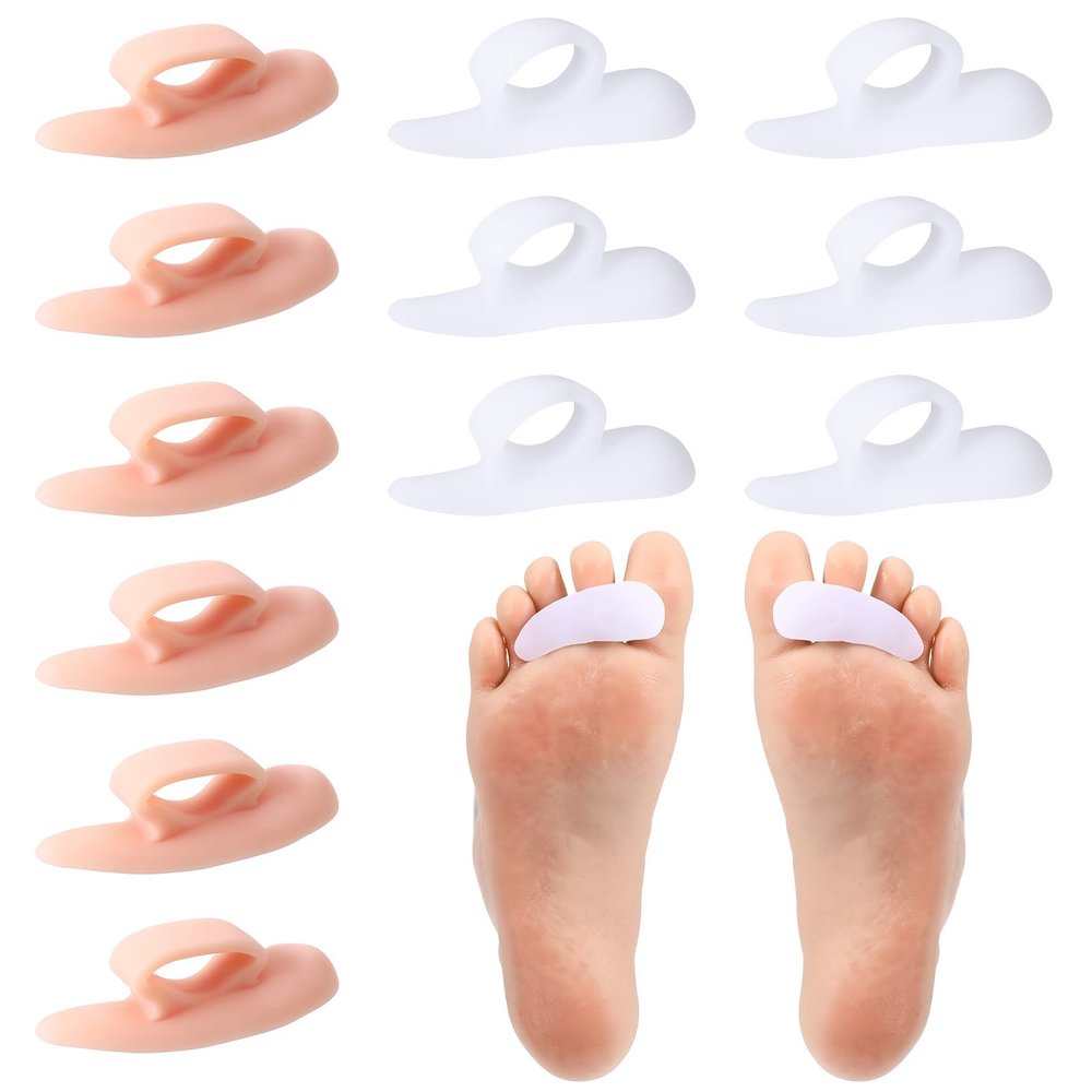 YBEATY One Loop Design Hammertoe Support Pad Gel Hammer Toe Crest Cushion,6