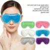 WAGJIA Reusable Gel Ice Cooling Eye Mask, Cold & Hot Therapy Mask for Sleep, Soft Comfortable Eye Cover for Puffy Eyes Fatigue, Sinuses & Migraines Treatment(Grey) view 3