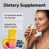 Cutting Drink Mix Berberine, Chromium, 5-HTP, Yerba Mate, Magnesium & FOS Strawberry Aai Flavor Sugar-Free, Vegan, Non-GMO 30 Individual Single-Serve Sticks view 2