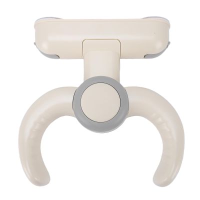 Luocute Baby Shower Stand, Adjustable Height Foldable Wall Mounted Bath Support for Toddlers, with Anti Slip Base and Shower Holder for 6 36 Months (Light Gray)