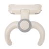 Luocute Baby Shower Stand, Adjustable Height Foldable Wall Mounted Bath Support for Toddlers, with Anti Slip Base and Shower Holder for 6 36 Months (Light Gray) view 1