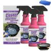 ivyever Fast-Acting Heavy-Duty Grill Degreaser Spray, BBQ Grill Cleaner,Grill Cleaner for Outdoor Grills,Safe Heavy Duty Cleaner for Burnt Food & Grease, 4fl.Oz (3pcs) view 1