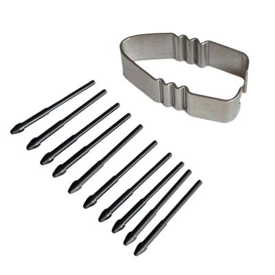 10 Units Premium Writing Nibs with Carrying Clip Natural Line Management for X5Pro Tablets Nibs