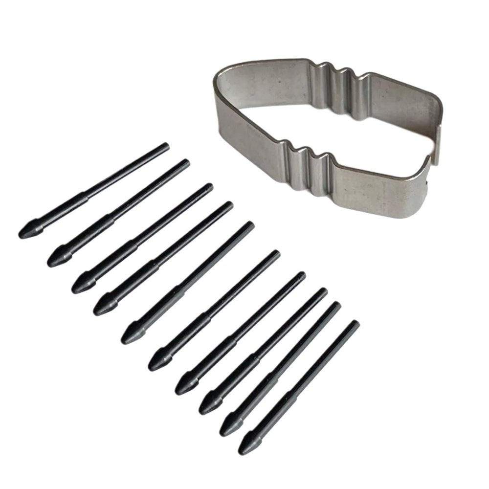 10 Units Premium Writing Nibs with Carrying Clip Natural Line Management for X5Pro Tablets Nibs