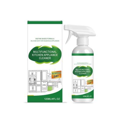 Fast-Acting Heavy-Duty Grill Degreaser Spray, Clean Kitchens Up Kitchen Oil Stains, Heavy Oil Stain Cleaner Kitchens, Heavy Duty Degreaser Spray, Stains On Microwave & Oven & Stove Top (1 Bottle)