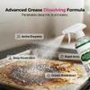 Fast-Acting Heavy-Duty Grill Degreaser Spray, Clean Kitchens Up Kitchen Oil Stains, Heavy Oil Stain Cleaner Kitchens, Heavy Duty Degreaser Spray, Stains On Microwave & Oven & Stove Top (1 Bottle) view 3