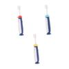 JOYOFREELY 3pcs Toothbrush Set Soft Bristle Manual Cartoon Tooth Brushes for Boys and Ages 3-12, Colorful Oral Care Dental Cleaning Tools and Use Random Color view 1