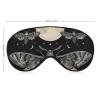 Death Moth Skull Galaxy Sleep Mask Lightweight Blindfold Eye Mask for Men Women view 2
