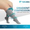 3 Pairs Medical Women Men Compression Socks Knee High 20-30 mmhg Graduated Flying Nurses Pregnancy Maternity Long Flights Diabetic Neuropathy Soft Grade Post Surgery Postpartum Air Travel Recovery Ted view 3