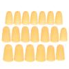 SECFOU 20pcs Skin Color Rubber Finger Cots Electrostatic-Resistant Durable Finger Sleeves with Non-Slip Grip for Sewing and Industrial Hand Protection view 1