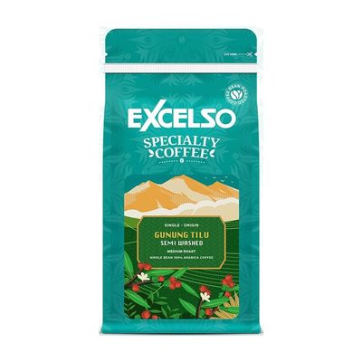 Excelso, Specialty Coffee series, 100g, Gunung Tilu Semi Washed, Coffee Beans (Pack of 1)