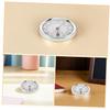 Alipis 2pcs Compact Mechanical Hygrometer Humidity Gauge for Cigar Humidor with Plastic Lens Silver White, Precision Temperature and Humidity Meter for Indoor Humidor Monitoring view 3