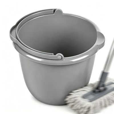 10 Qt Classic Titanium Spout Pail, Multi-Purpose Cleaning Bucket with Controlled Pour Spout for Home & Car Washing