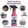 Fast-Acting Heavy-Duty Grill Degreaser Spray, Grease & Burnt Residue Cleaner for BBQ Grates Oven Stovetop Range Hood, Easy-Clean Kitchen Cleaner for Indoor Outdoor Cooking Surfaces (2pcs) view 4