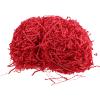 Cabilock Red Crinkle Cut Shredded Paper Filler 200g Basket and Box Packing Material for Wrapping, Packaging, and Decorative Basket Supplies view 1