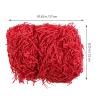 Cabilock Red Crinkle Cut Shredded Paper Filler 200g Basket and Box Packing Material for Wrapping, Packaging, and Decorative Basket Supplies view 2