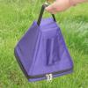 GFAZXDS Crystal Singing Pyramid Carrying Case for Sound Healing Meditation Prayer Healing Musical Instrument,Separate Bag for 7/8inch view 2